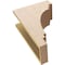 Ekena Millwork 7"W x 14"D x 21"H Classic Pescadero Rough Cedar Woodgrain TimberThane Corbel, Primed Tan CORUR07X14X21PECRCPR - alternate 6
